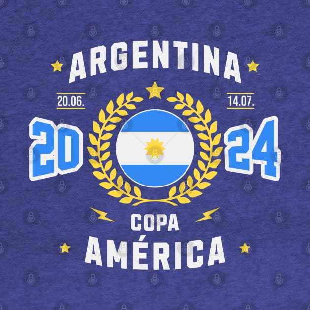 Argentina Copa America 2024 Fan by Kicosh